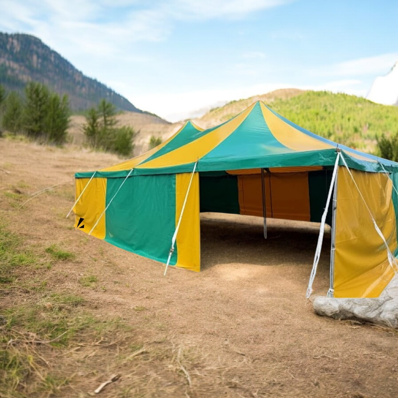 Peg & Pole Tent 3
